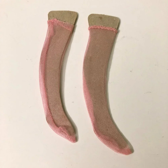 Lot of 4 Vintage  Barbie Doll Stockings Pantyhose on Card Flaws - Picture 11 of 16